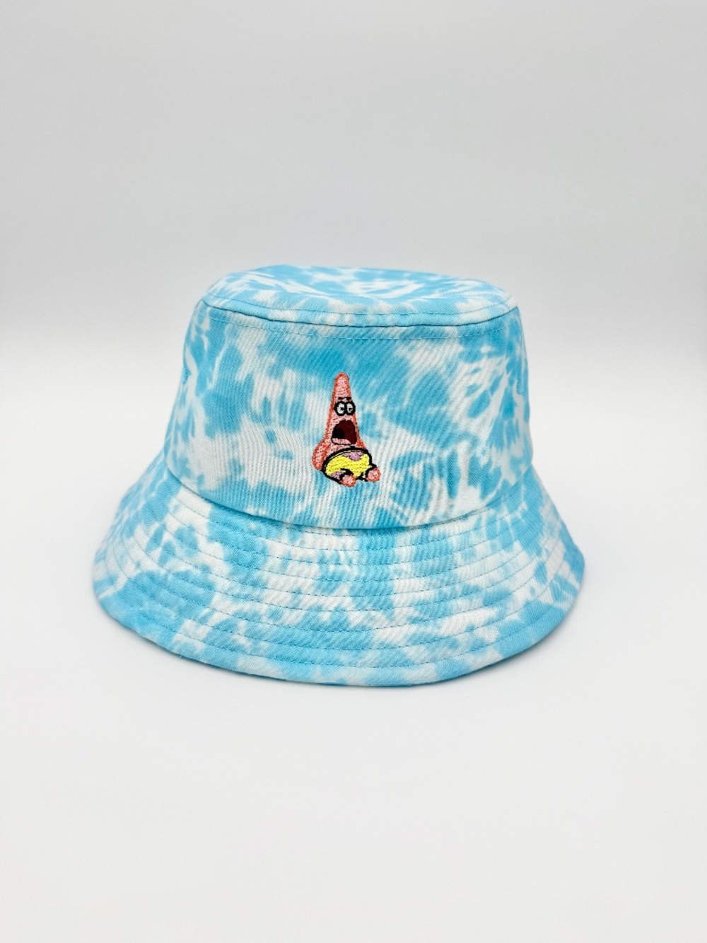 Mad Engine SpongeBob Patrick Star Tie-Dye Bucket Hat